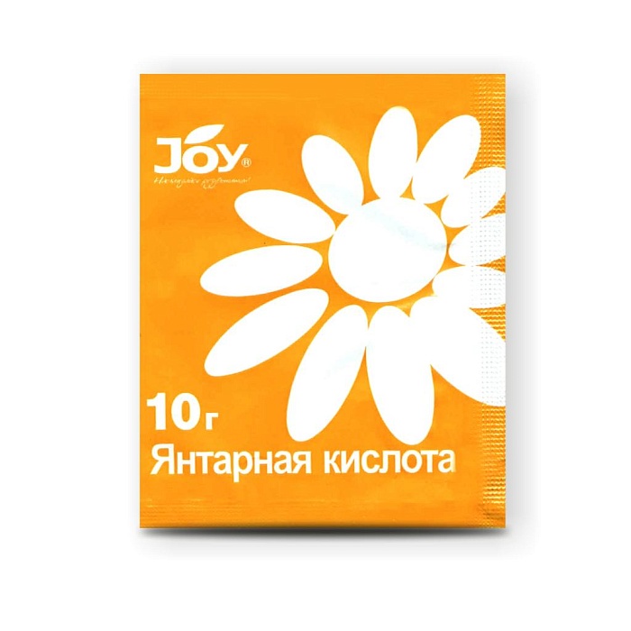Янтарная кислота 10г (JOY) 10/40 стимулятор роста